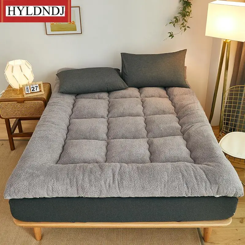 

New Fashion Comfy Futon for Dorm/home Nap Thickened Single Double Use Sleeping Mattress/bed Foldable Plush Tatami Floor Mat/pad