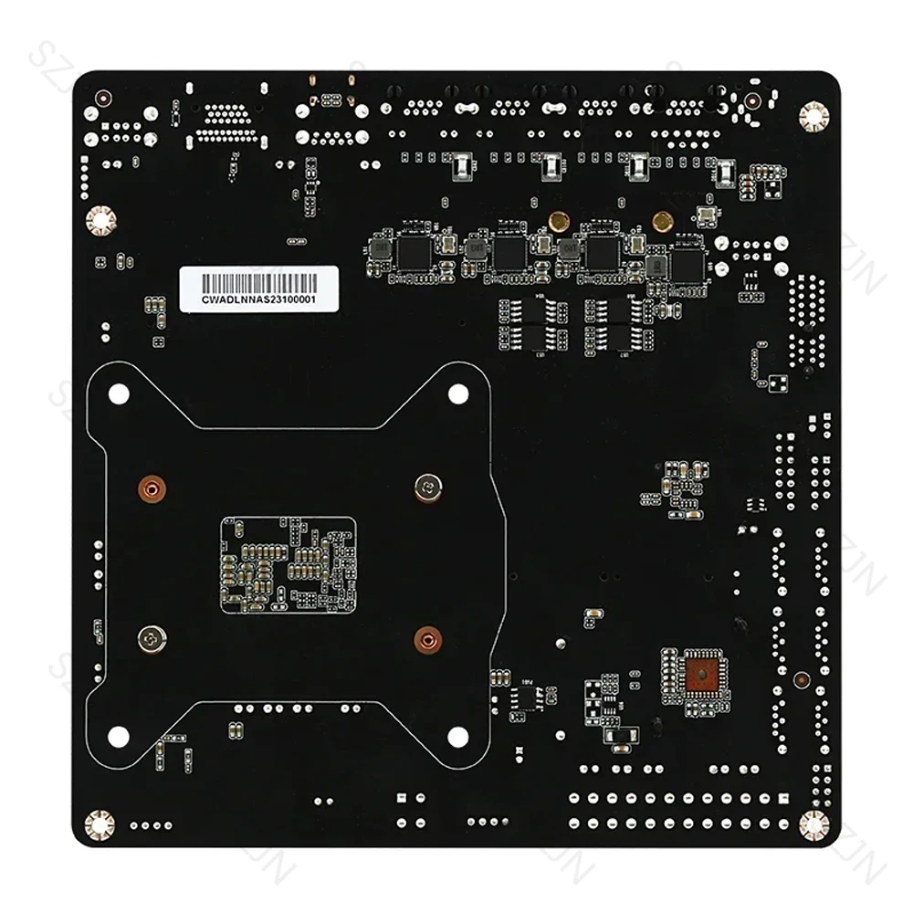 Imagem -05 - Placa-mãe Nas N100 Mini Itx Ddr5 8g 4800mhz 12th Gen Intel 4x I226-v 2.5g Router Mainboard Nvme Sata 3.0 Pciex1 tipo c