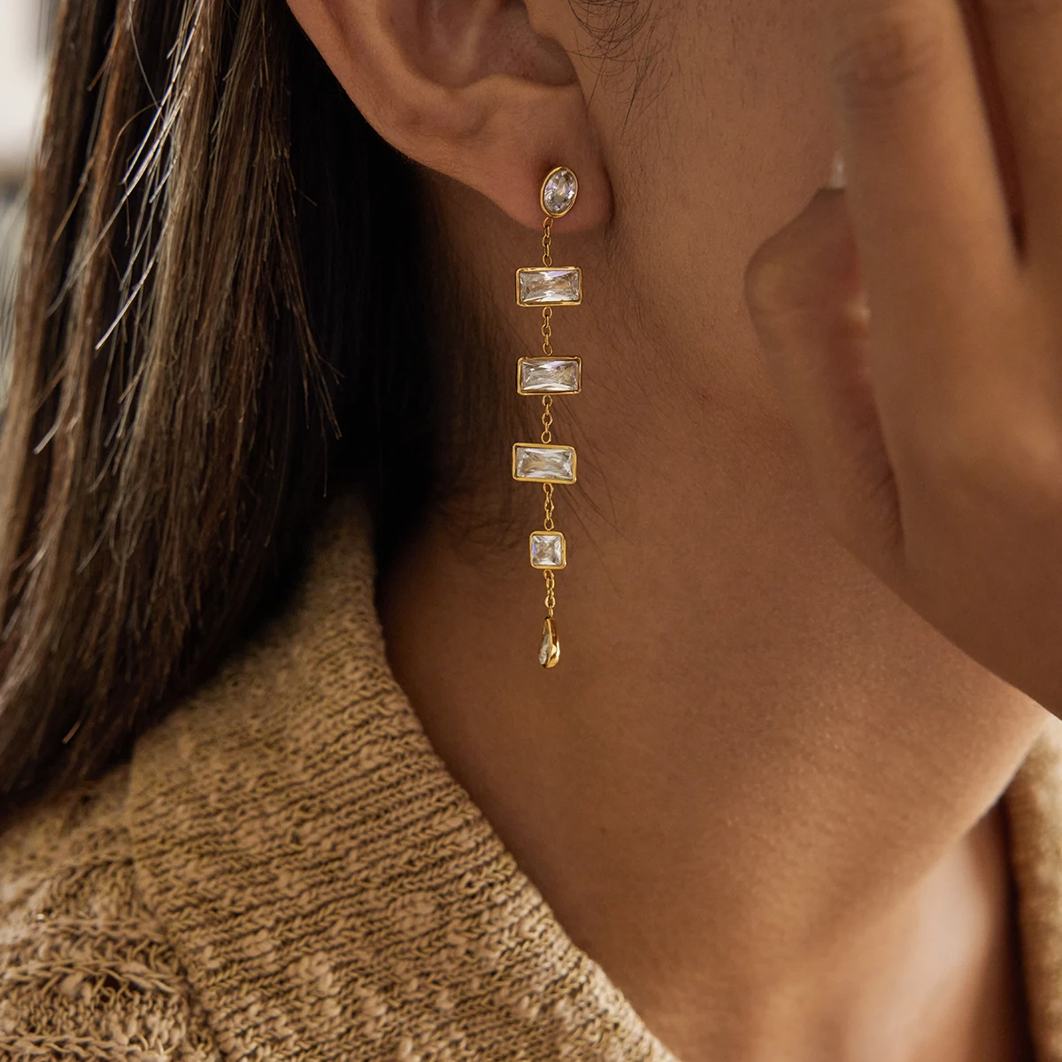 #19 Best Dangle Chain Earrings to Buy In 2026