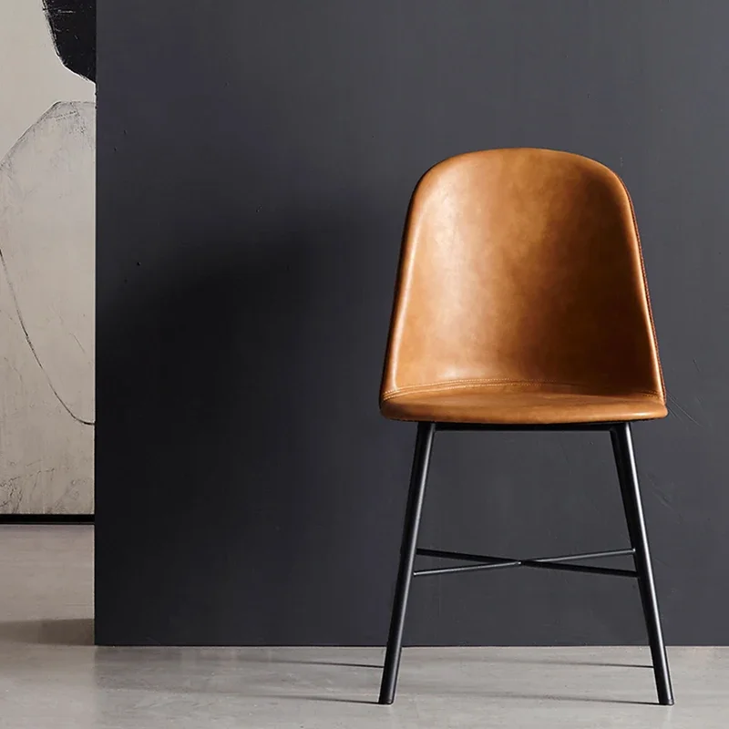 

Game Leather Chair Design Living Room Couches Recliner Cute Metal Nordic Office Modern Cadeiras De Jantar Dining Furniture Chair
