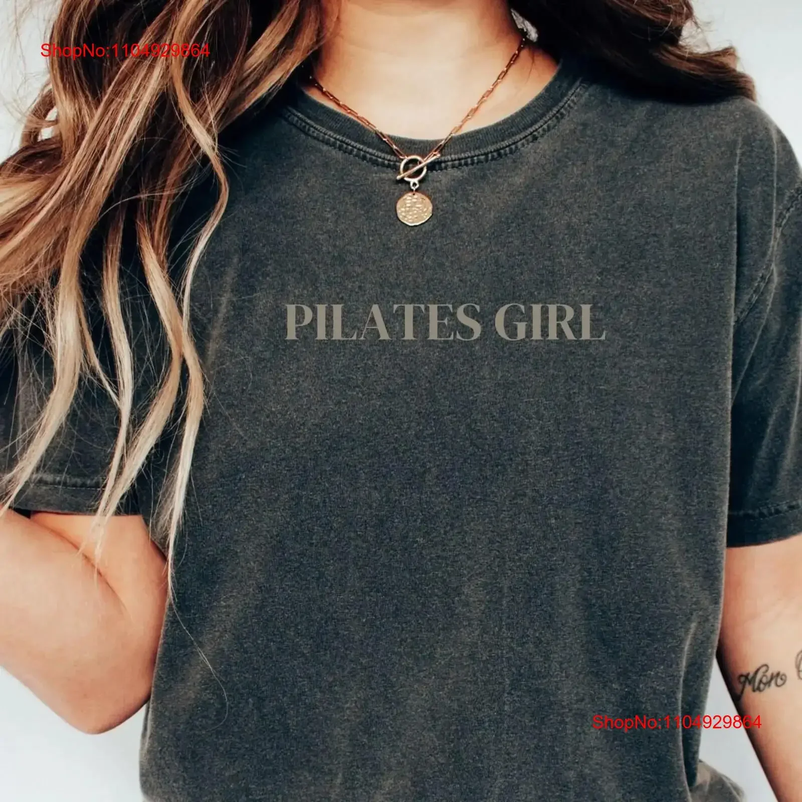 

Pilates Girl T Shirt s Fitness Gym for Her Oversized Lover vintage Washed homme streetwear Soft Comfortable Unisex Breathable