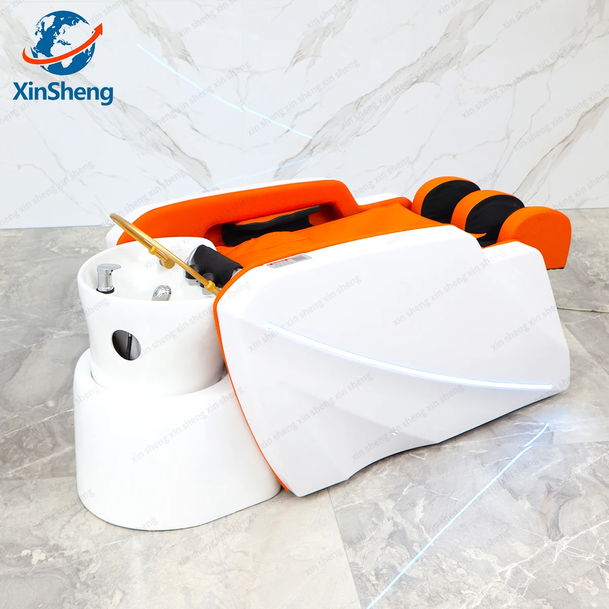 

XinSheng Massage Table Massage Bed Shampoo Beds Sofa Bed Barber Hair Washing Hairdressing Head SPA Water Therapy Salon Furniture