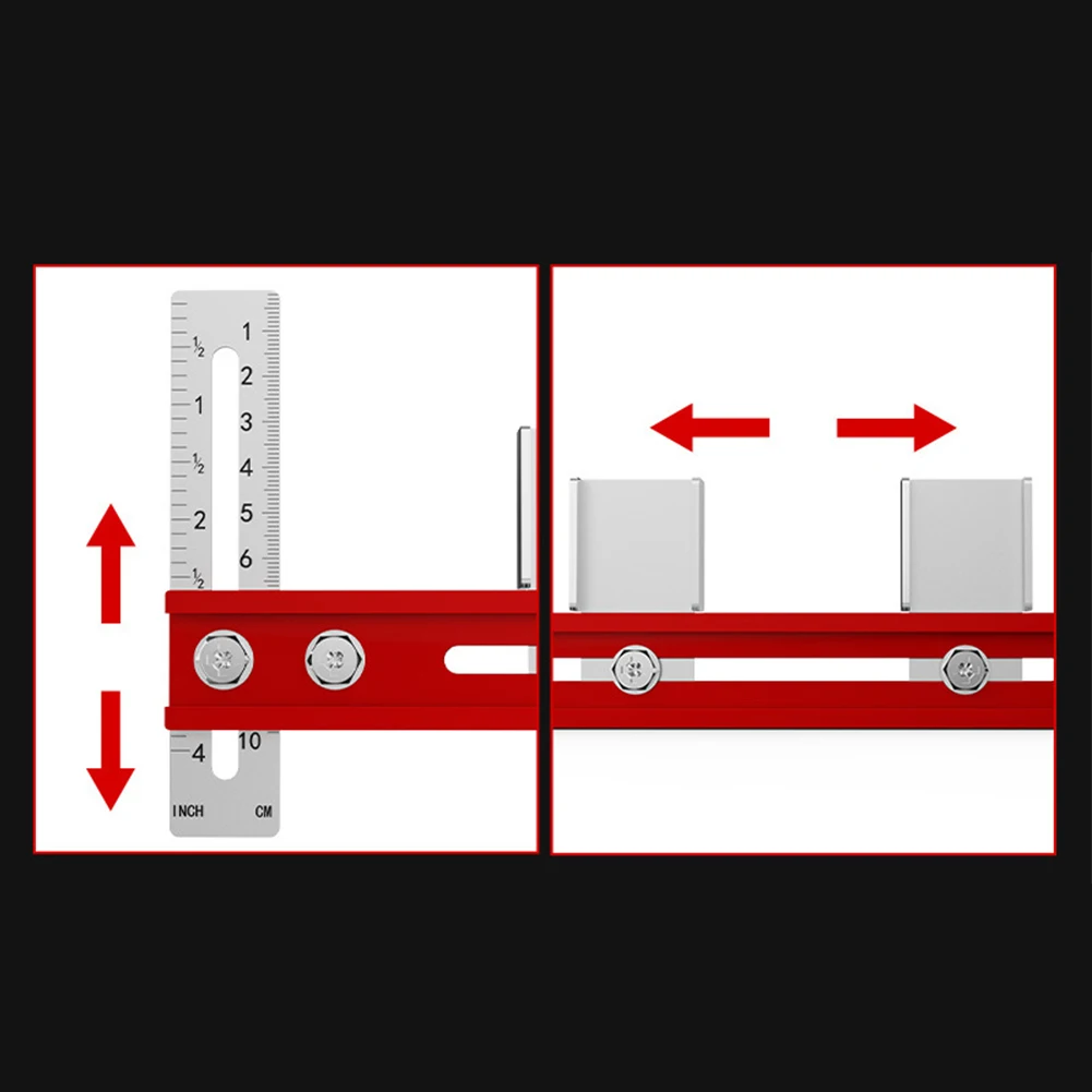 Piastra scorrevole regolabile Fissaggio dell'asta sospesa Armadio fai-da-te Opzioni di installazione flessibili Struttura di supporto a lungo termine