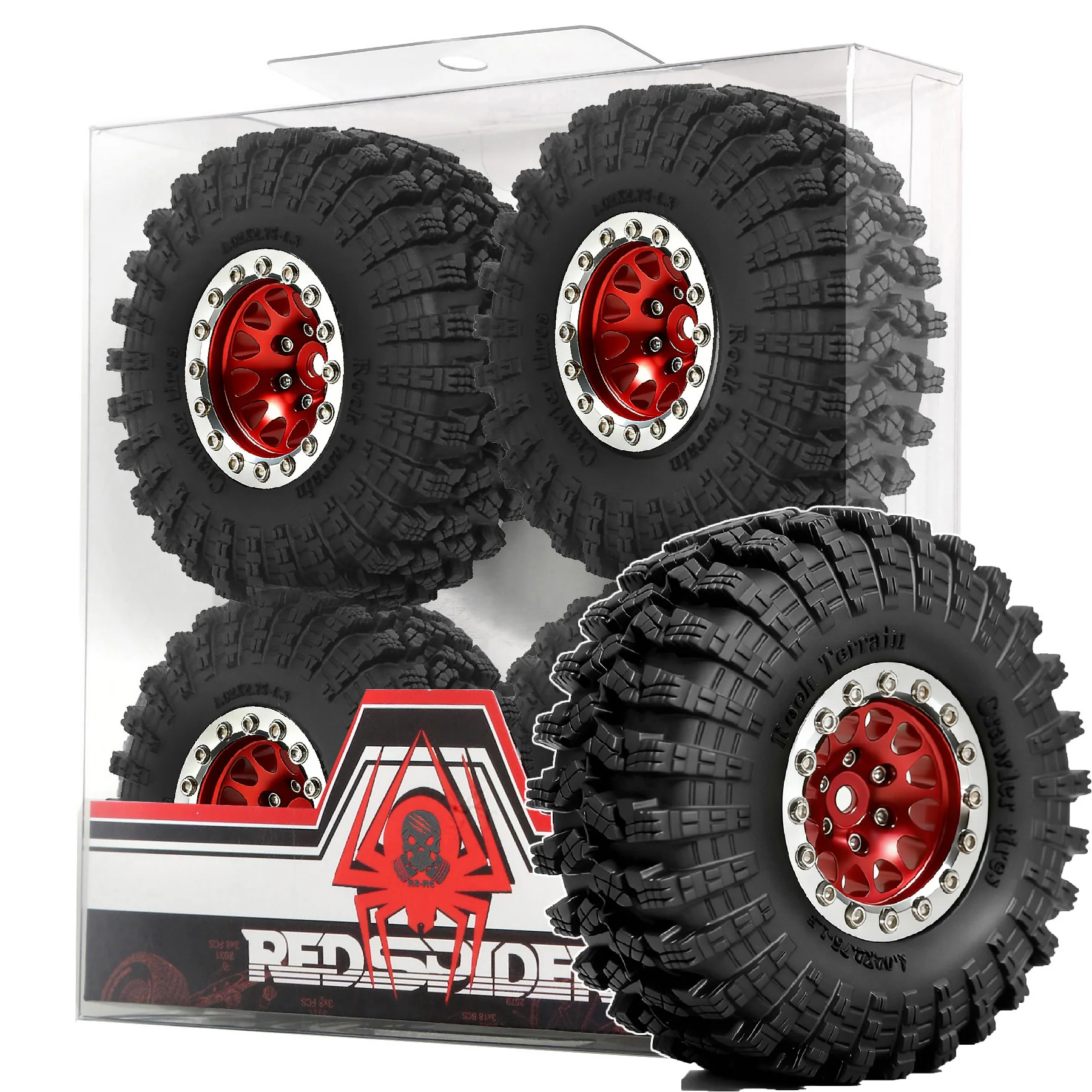 RED SPIDER 4Pcs 1.3
