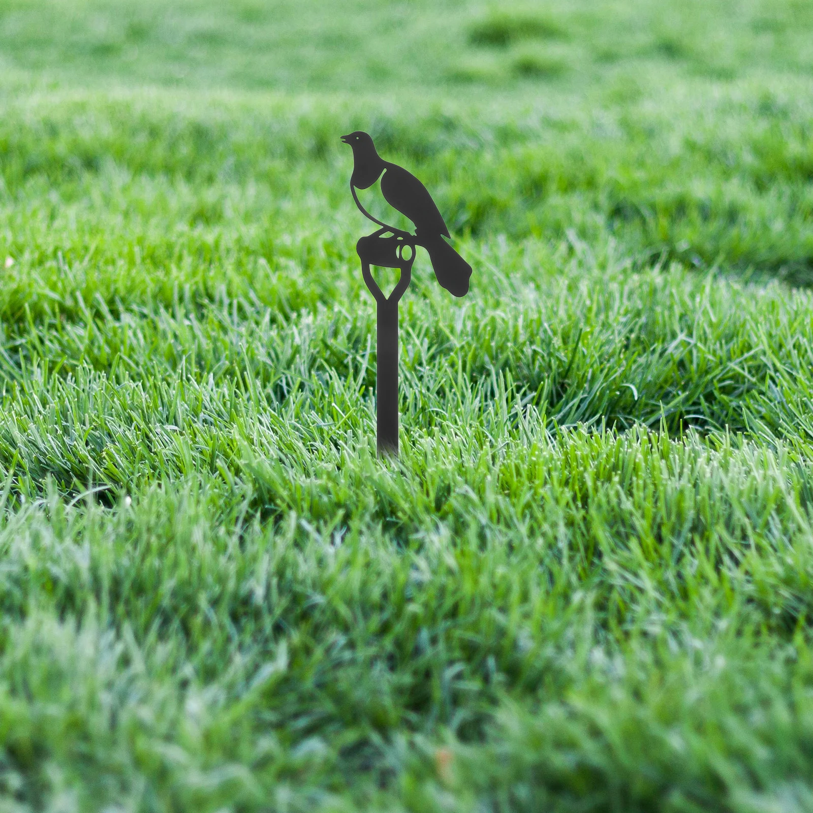 

Artwork Insert Safe Durable Ornaments Lifelike Swinging Birds Garden Stakes Yard Decor Patio Stake Decor Outdoor Art Refreshing