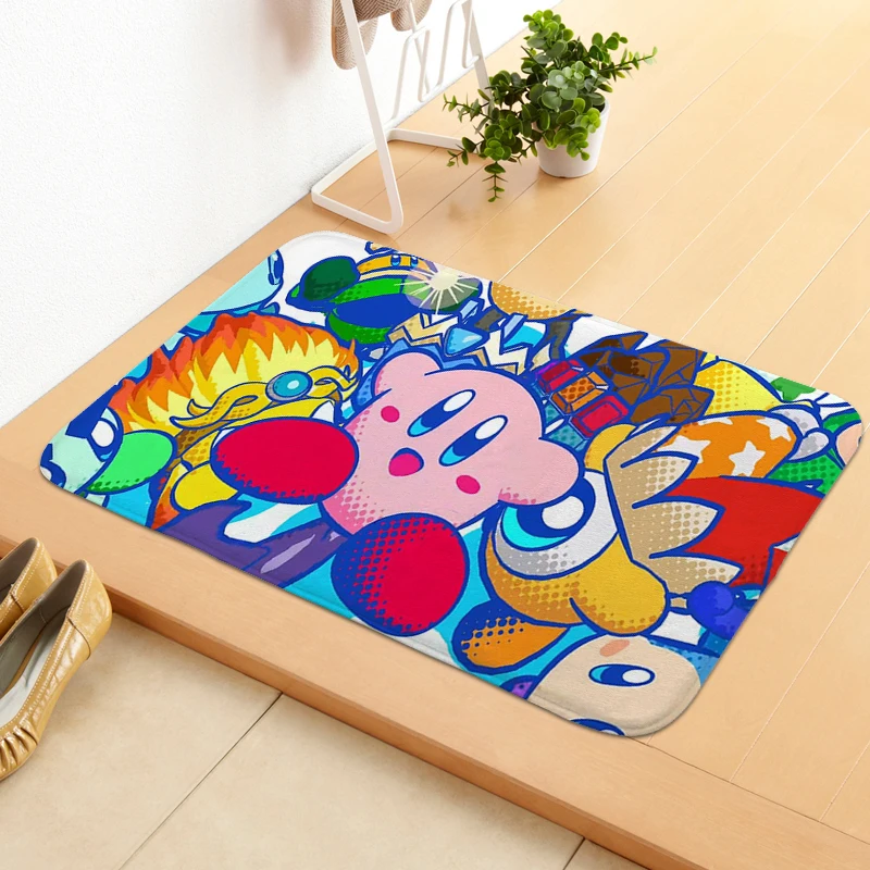 Rug for Bedroom K-Kirbys Living Room Floor Carpet House Interior Entrance Mat Entrance Door Doormat Non Slip Home Decorations