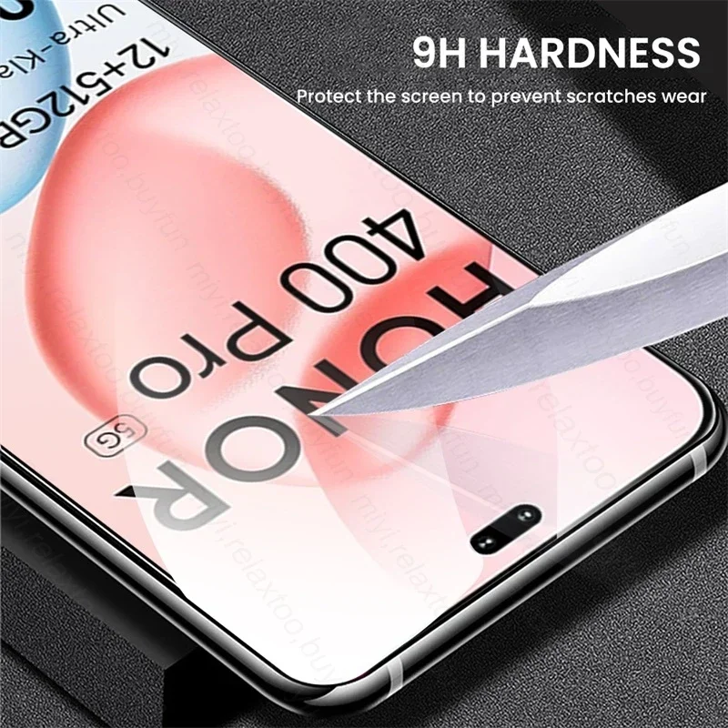 2To1 9D زجاج واقي لهاتف Honor 400 Pro 5G حافظة كاميرا منحنية واقي شاشة على Honor400Pro Honor400 Pro Honar Honer 400Pro #3
