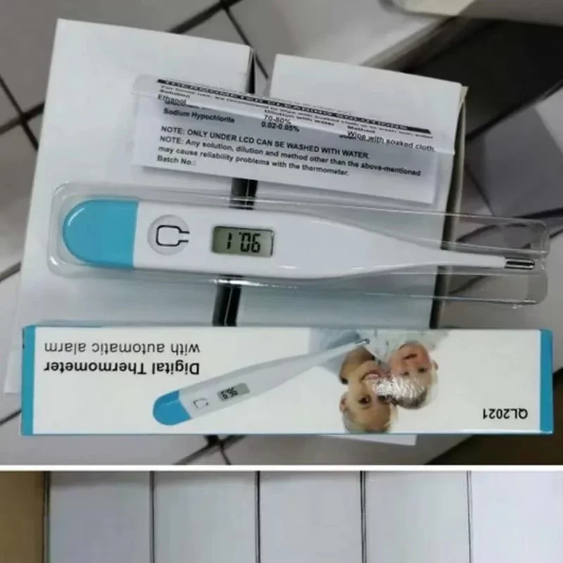 1 PC Digital Thermometer Good Quality Clinical Oral Underarm Rectal Test Baby Adult Fever Temperature Basal Rigid Tip Termometer image 6