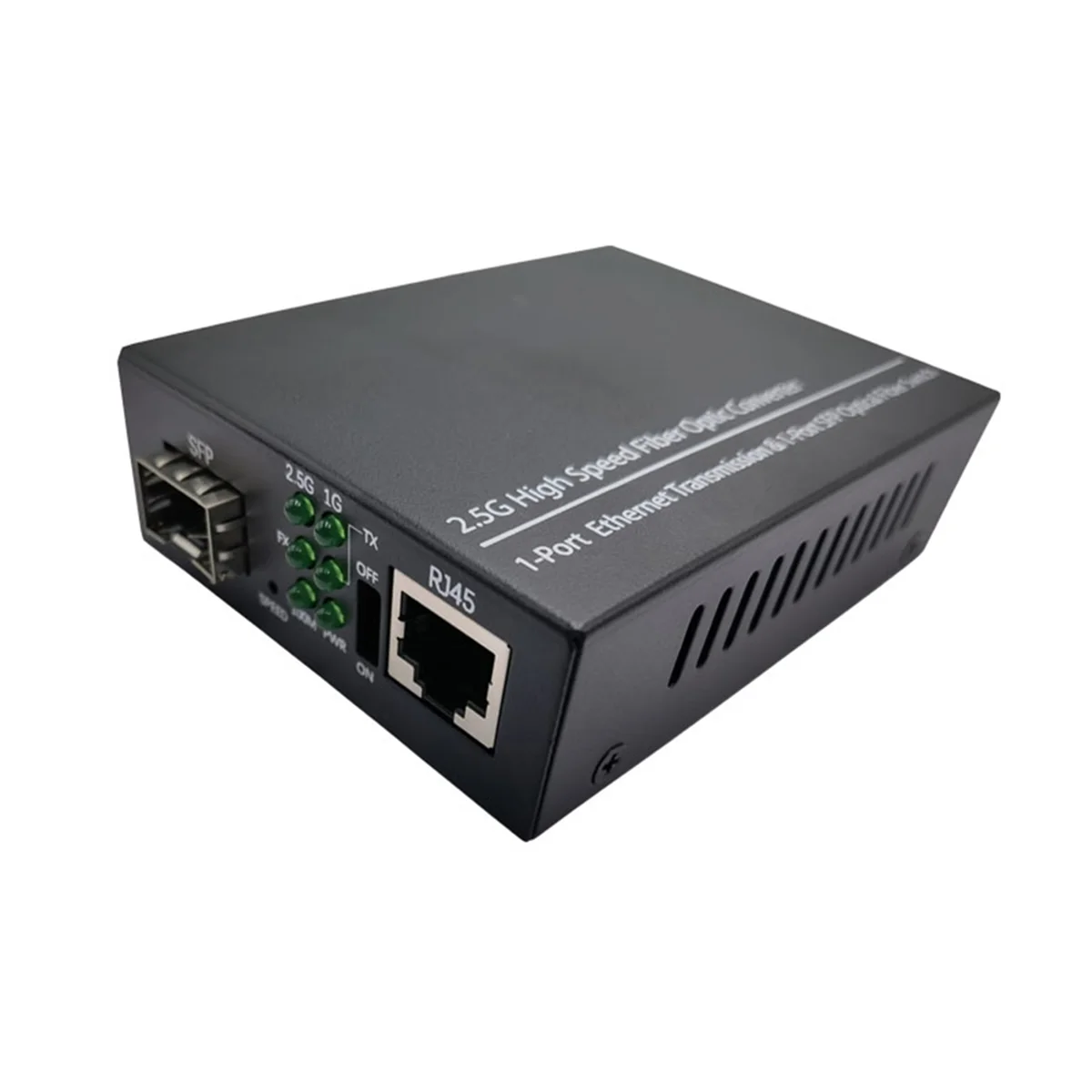 

ABJU 2.5G оптоволоконный медиаконвертер, гигабитный SFP-трансивер, 1000 Мбит/с, совместимый с обычной вилкой E/GPON, США
