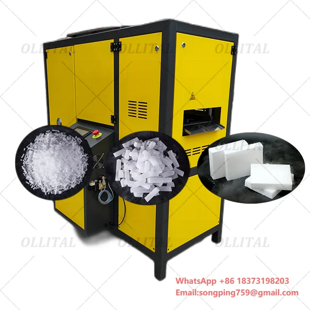 

OLLITAL Stage Dry Ice Machine Dry Ice Machine Making and Blasting Dry Ice Making Machine