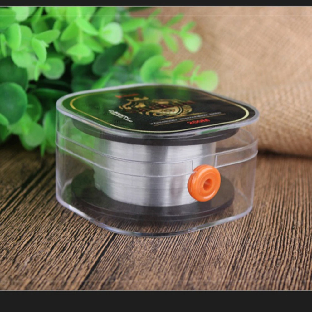 Lmaide Super Strong Fishing Line, Fluorocarbon, Leader Line,100% High Carbon,200m fishing tools Fishing goods fishing equipment