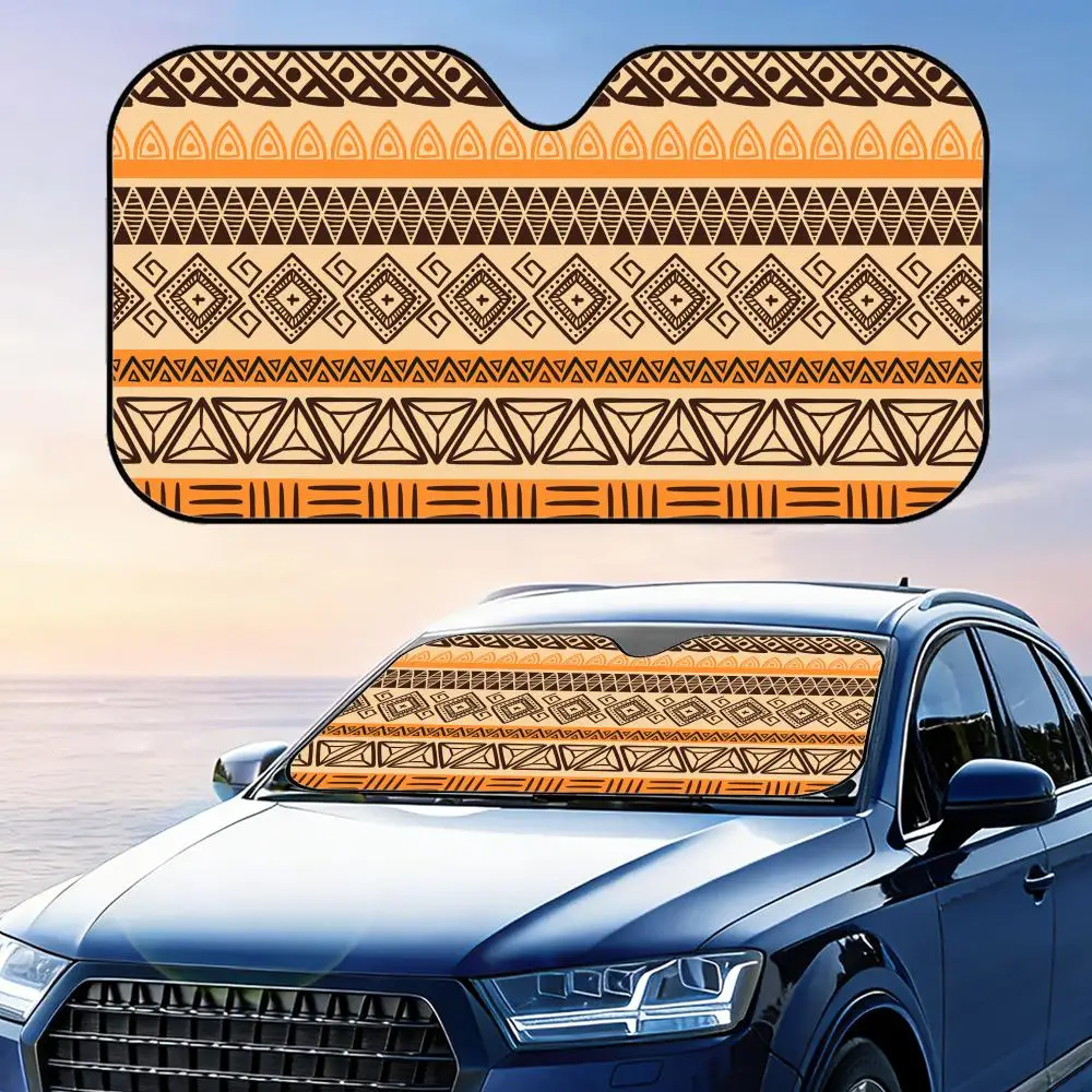 

Солнцезащитный козырек Samoa Tribe Samoa Totem, складной, для лобового стекла автомобиля, защита от ультрафиолета, отражающий, теплоизоляционный, многоразовый чехол