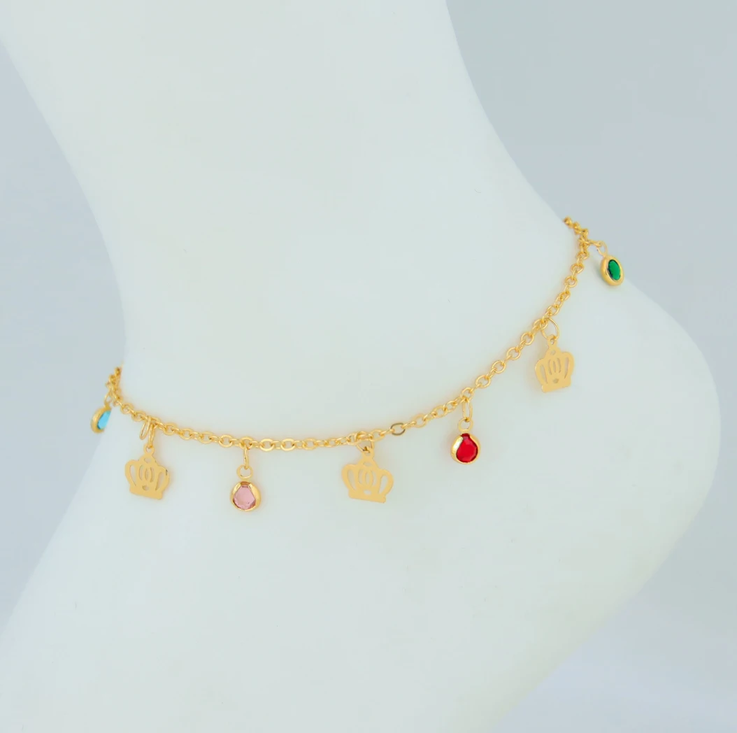 Arabische Mode Fußkettchen 21k Vergoldet Türkische Münzen Vintage Fußarmband Nigeria Islamischer Frauen Brautschmuck – Detail 19