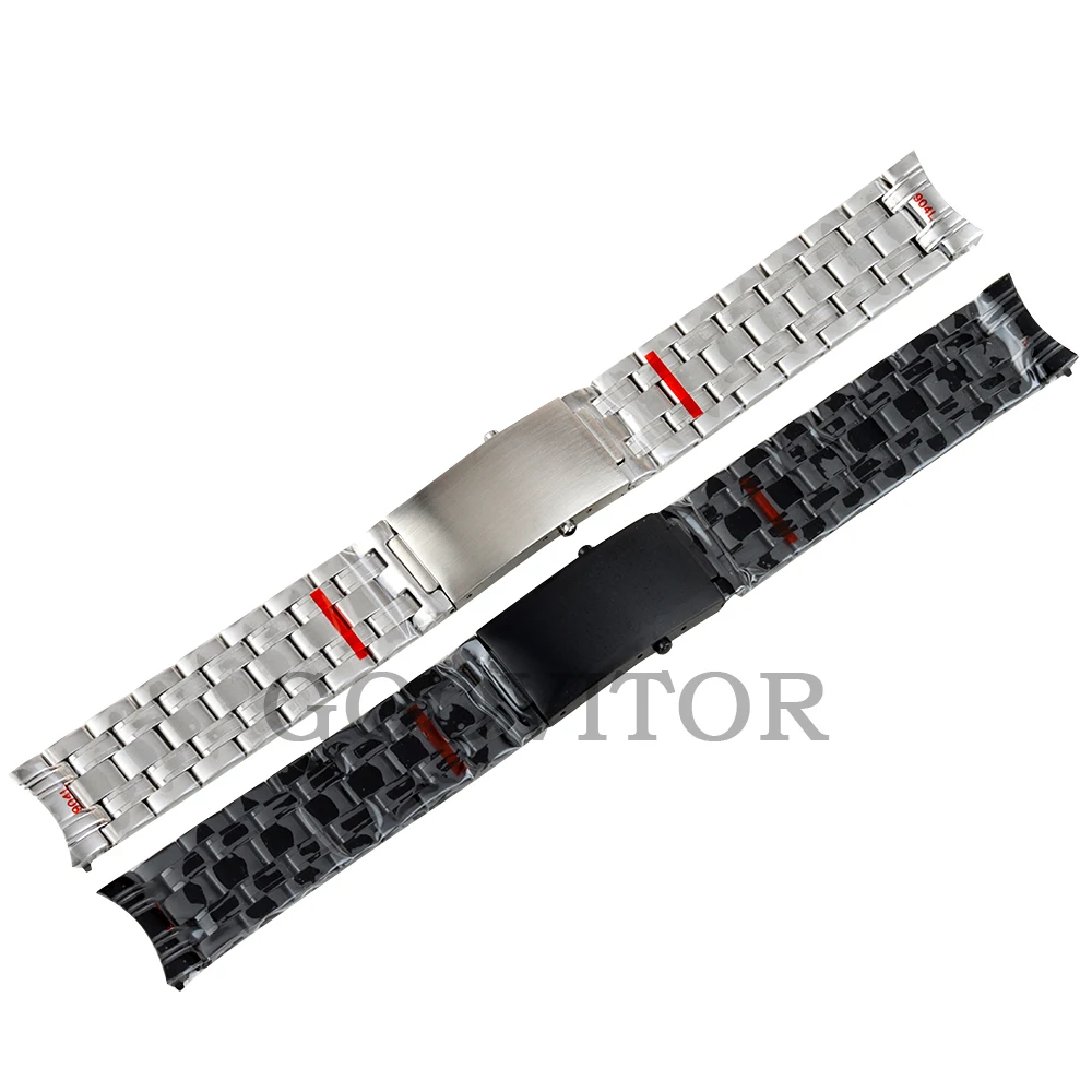 Watchbands 20mm Width Stainless Steel Folding Buckle Suitable For Seamaster 300 Case Hight Quality Bracelets Watch Accessories
