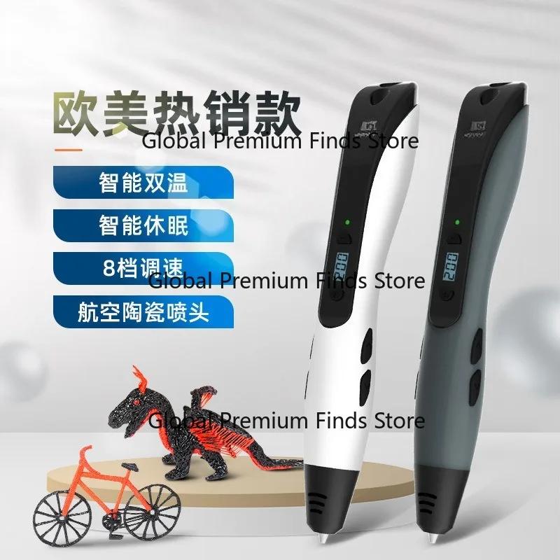 

300D pri00nting pen that is not hot to touch, 300D stereo graffiti pen for chil-dren, low-temperature drawing pen