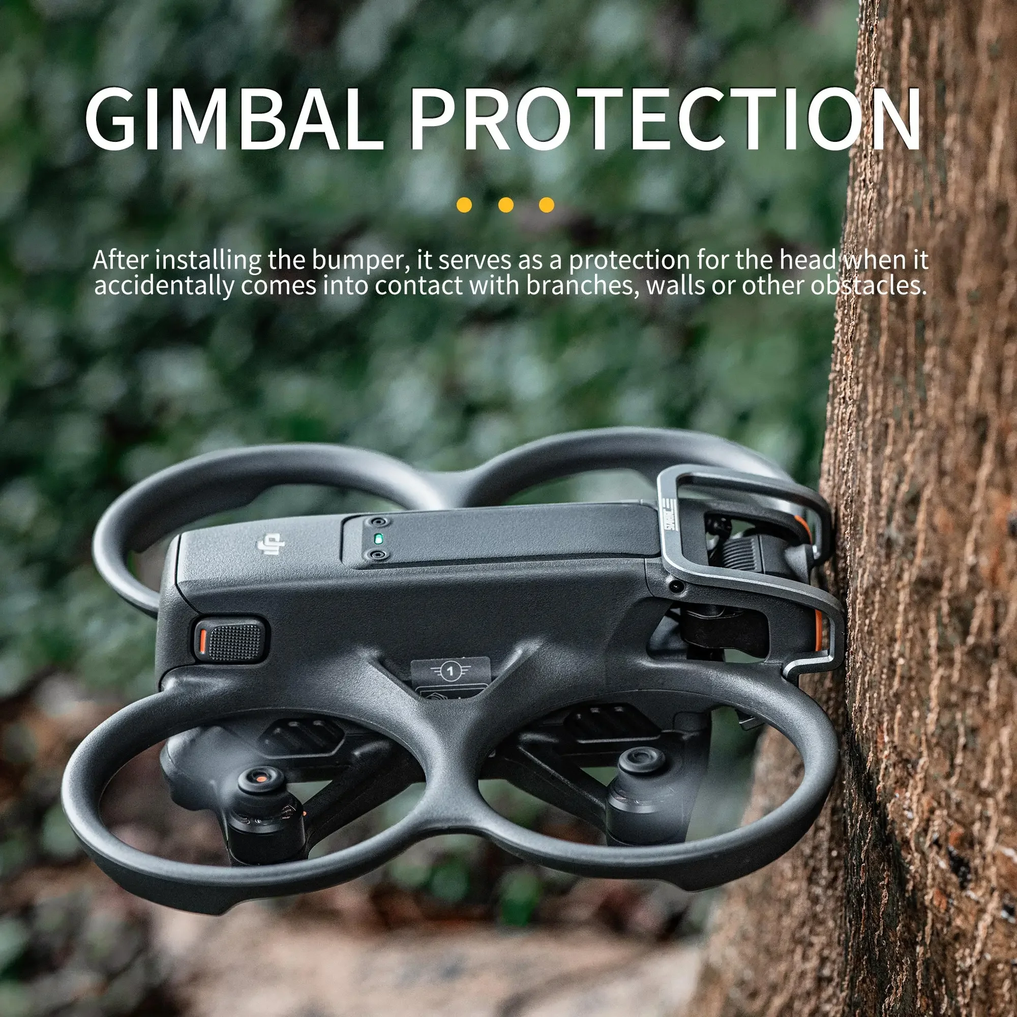 STARTRC-واقي ممتص الصدمات من سبائك الألومنيوم للطائرات بدون طيار ، حماية عدسة الكاميرا ، DJI AVATA 2 ، ملحق الطائرة بدون طيار