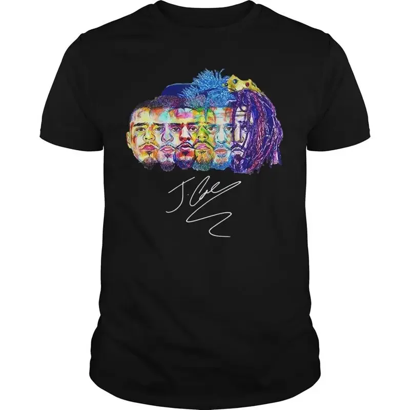 J Cole Evolution Of Black T Shirt All Sizes S 5Xl 3F286