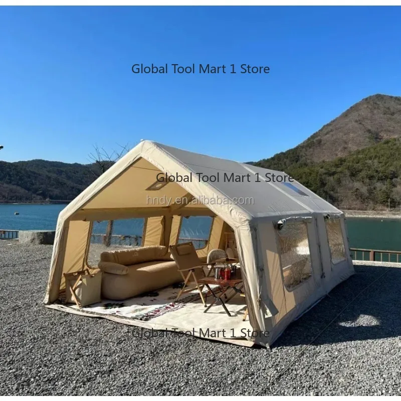 Outdoor Large Inflatable Tents 600D Waterproof Bottom Cloth Ideal For Home Party Camping
