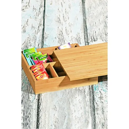 Kitchen World Bamboo Multi-Purpose Storage Box