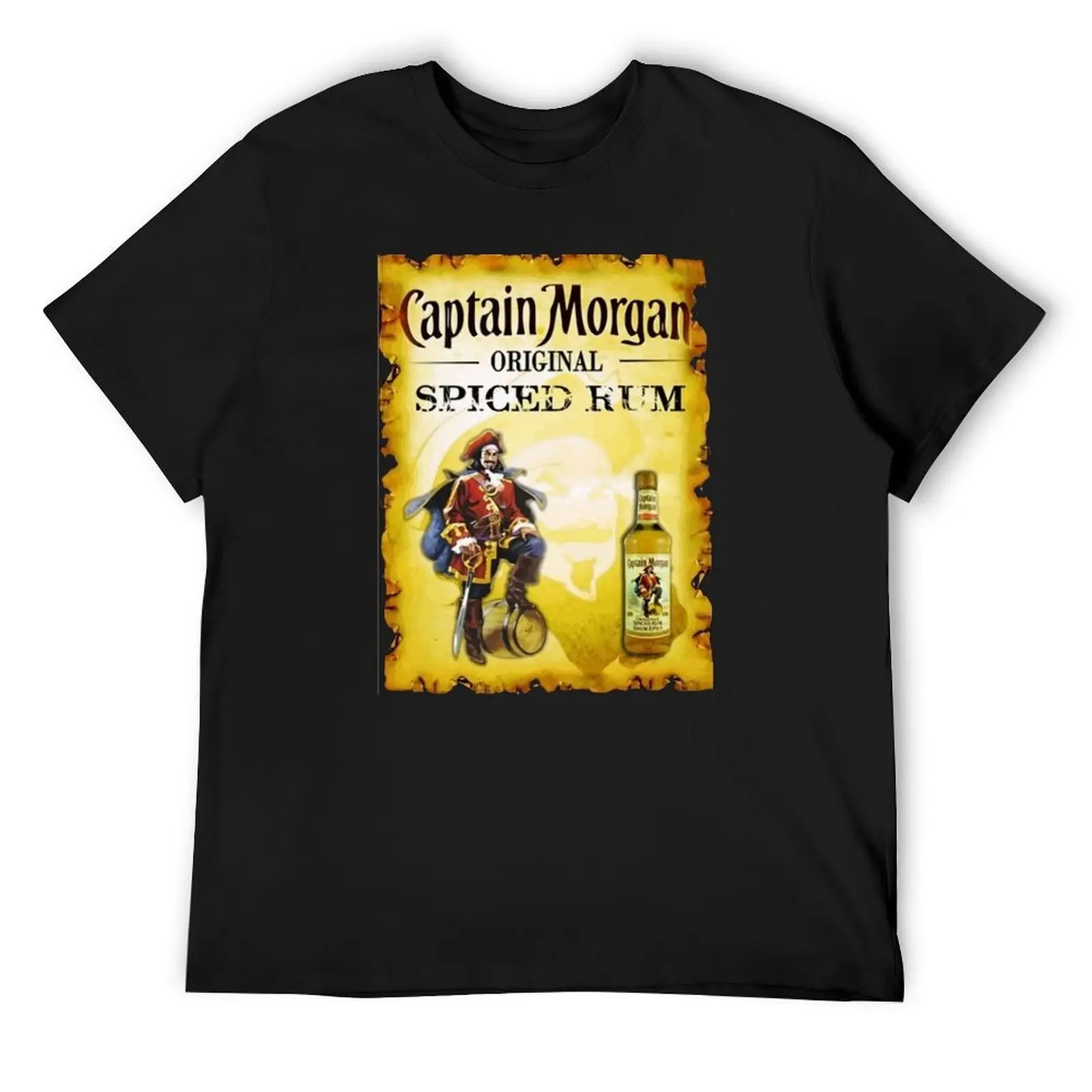 

Captain Morgan T-Shirt tops cotton man t-shirts graphic shirts mens t shirts
