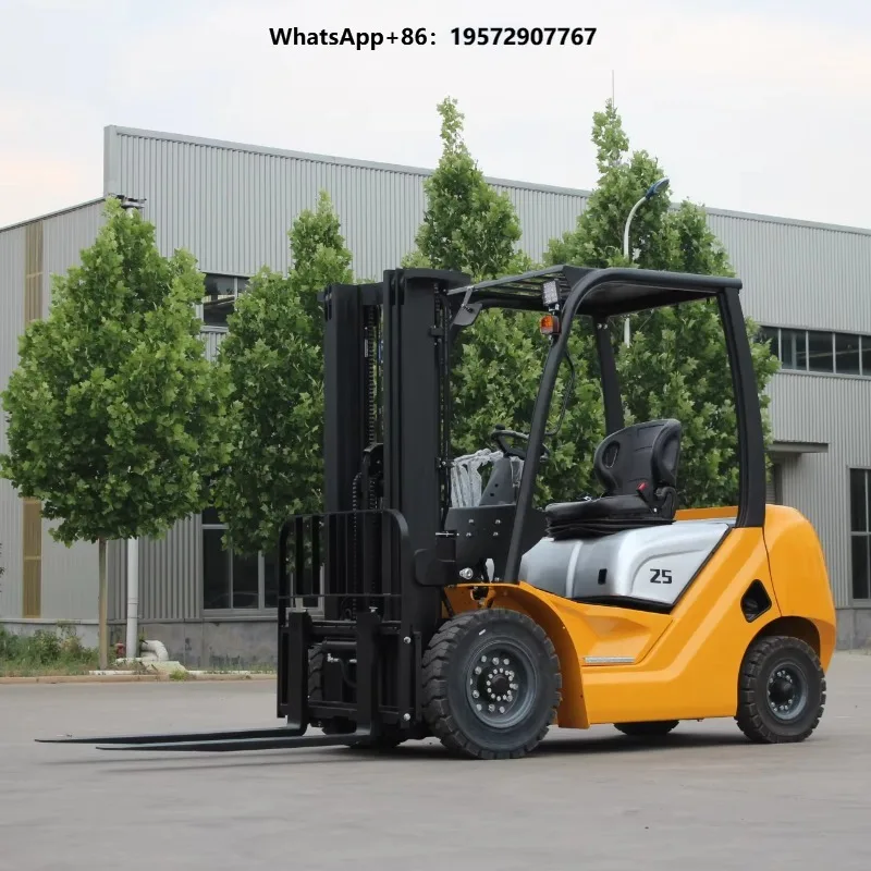 Free Delivery Forklift Crane Forklift 2.5Ton 3 Ton CE EPA with Positioner and Side Shifter Warehouse Forklift