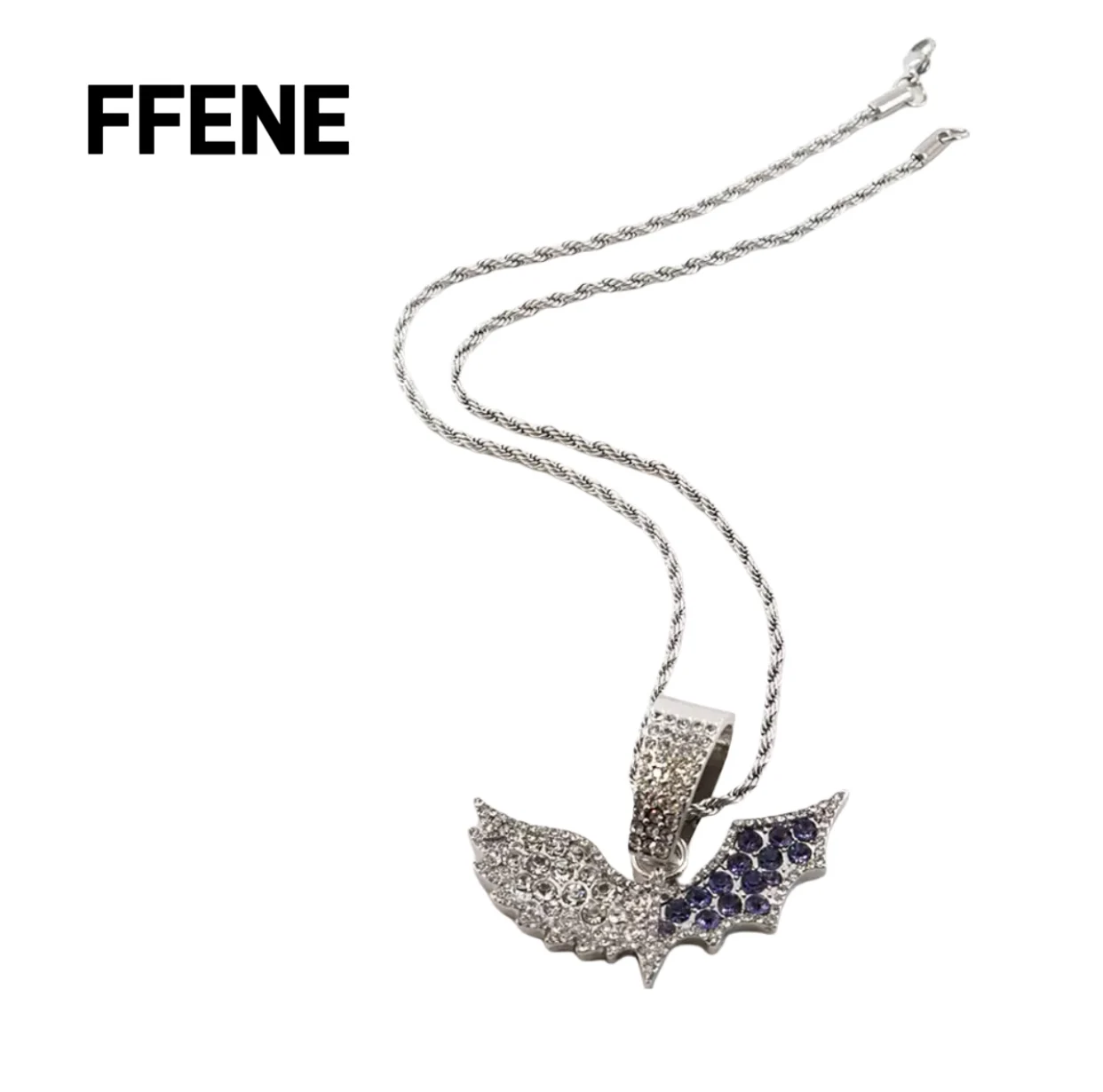 

High-end fashion new product, personalized logo pattern pendant necklace, eco-friendly alloy pendant, men's fashion accessories