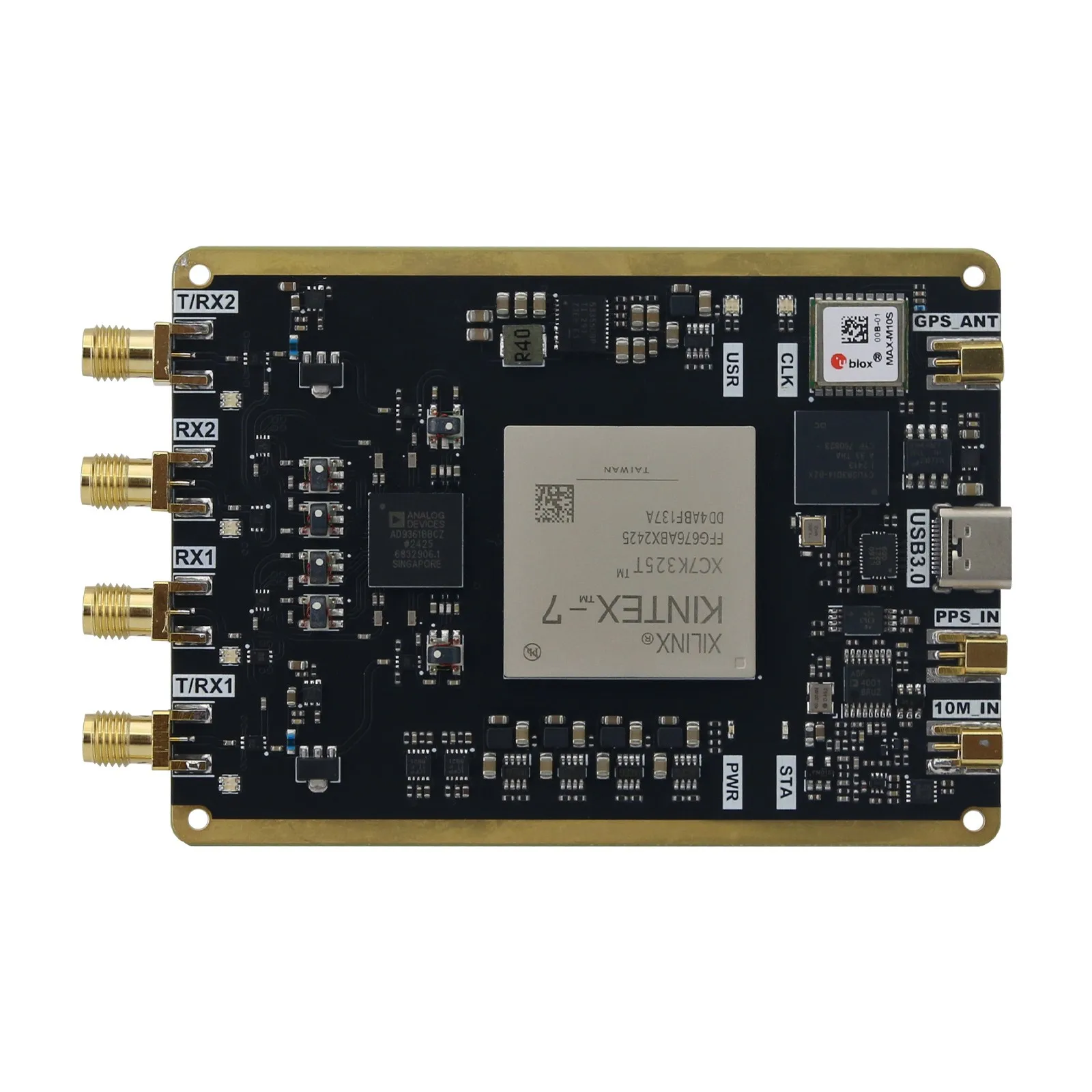 Improved USRP B210 AD9361BBCZ+XC7K325T SDR Development Board USB3.0 Type-C 56MHz Support PPS/10MHz Input