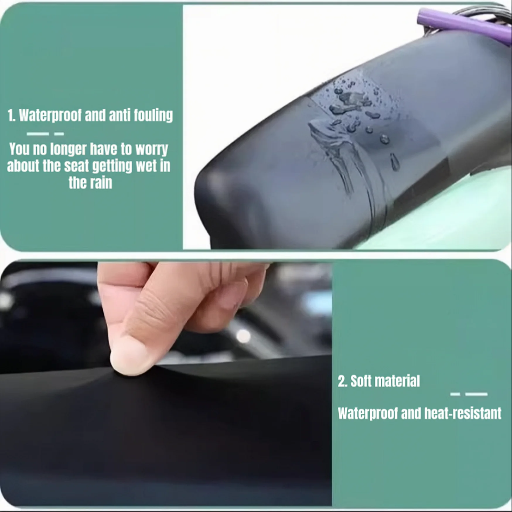 Motorrad-Sitzreparaturband, Geeignet für Verschiedene Lederwaren, Auslaufsichere Aufkleber für Sofasitze, Wasserdicht und Sonnenschutz – Detail 5