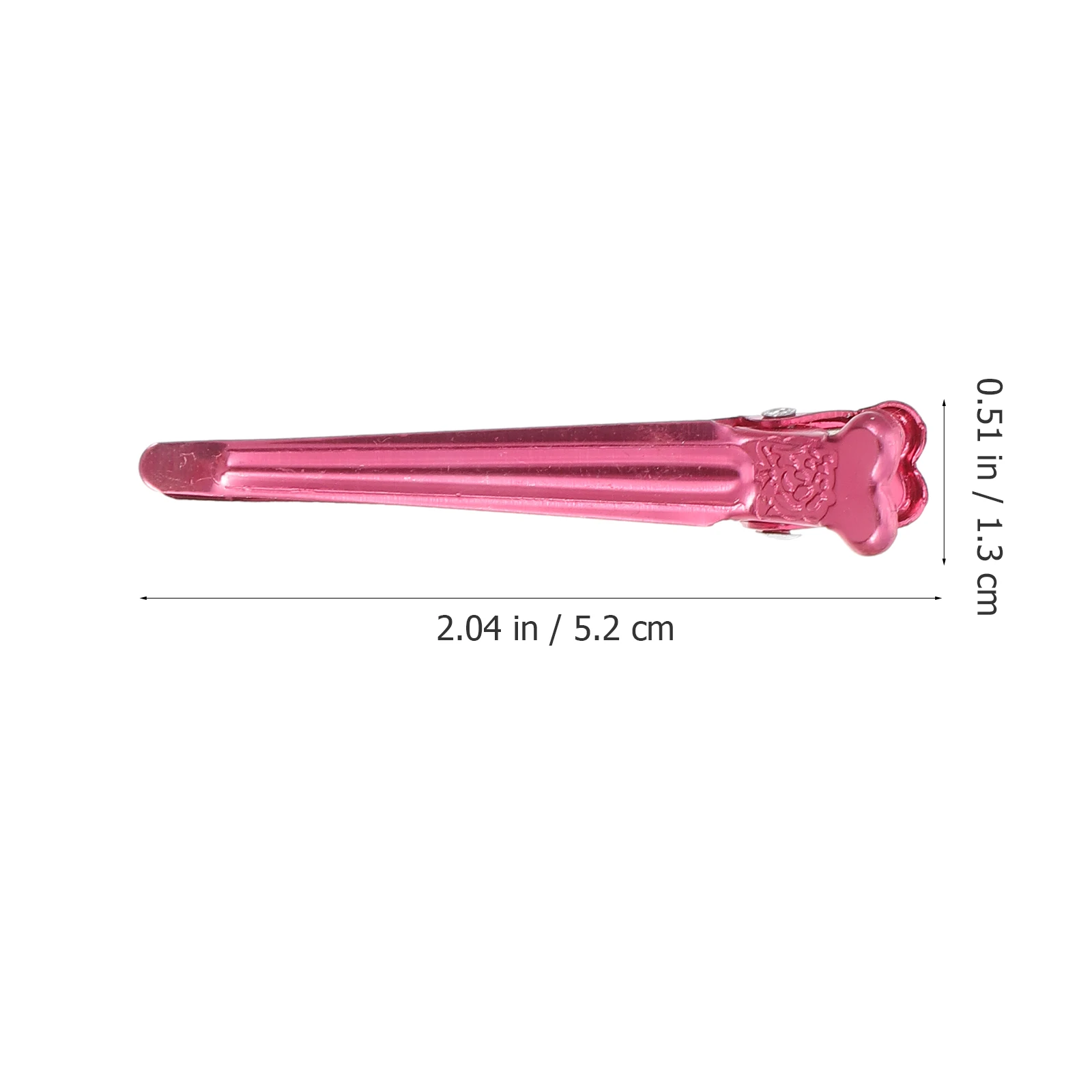 

50 pcs Aluminum Hair Clips for Curly Hairdressing Tool Salon Barber Styling Clips Hold Hair in Place Without Damage