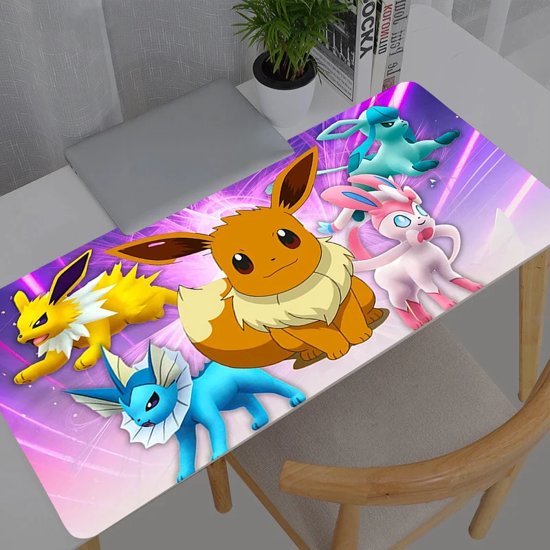 XXL Mouse Pad Anime Pokemon Pikachu Gamer Computer Mousepad durable Gaming Accessories Tablet Varmilo Keyboard Mausepad