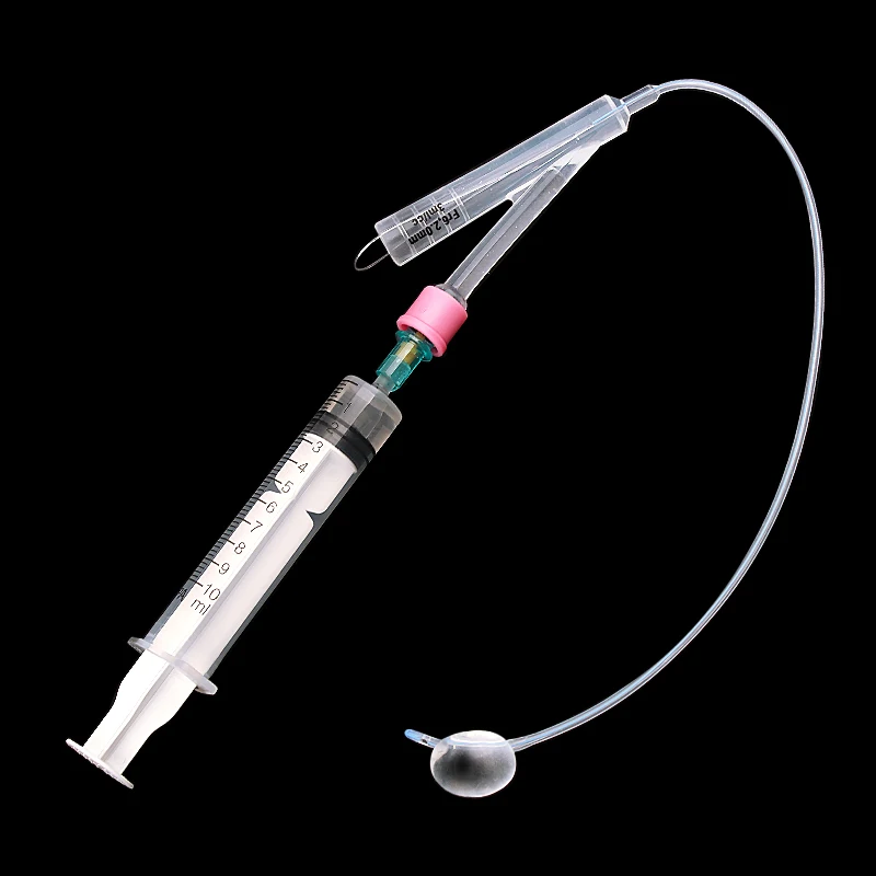 5 Pieces - Pet Dog Foley Double Lumen Urinary Catheter Silicone Urolithiasis Retention With Stylet, Pet Clinic Consumables
