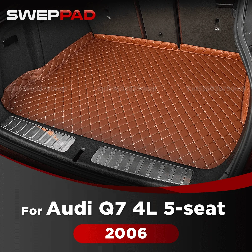 

For Audi Q7 4L 5-Seat 2006 3D Car Trunk Mat Cargo Liner Carpet Interior Accessories Cover
