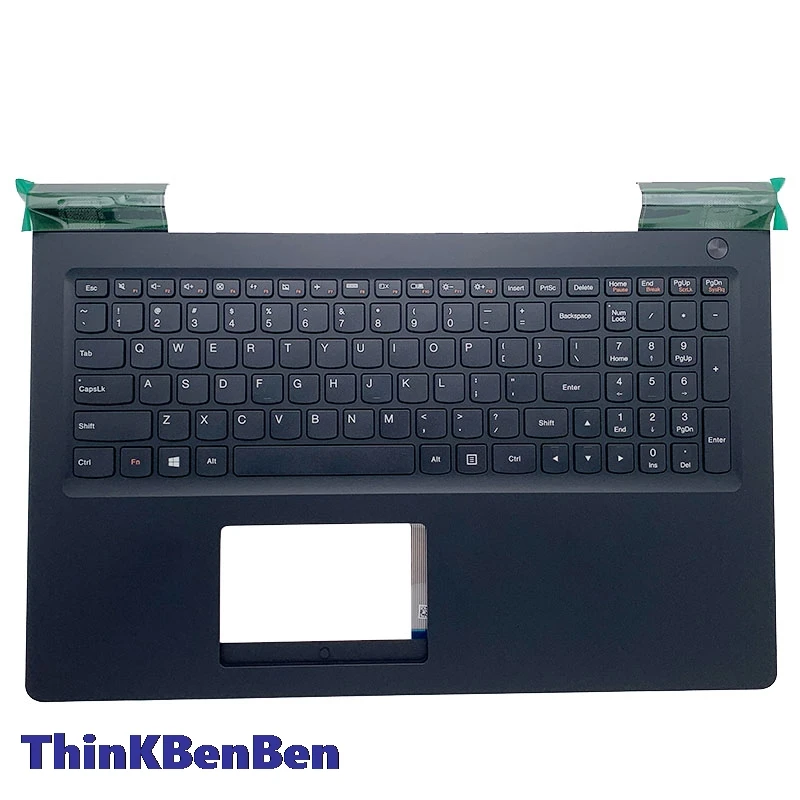 US English Black Keyboard Upper Case Palmrest Shell Cover For Lenovo Ideapad 700 15 15ISK Legion E520 15 15IKB 5CB0P09662