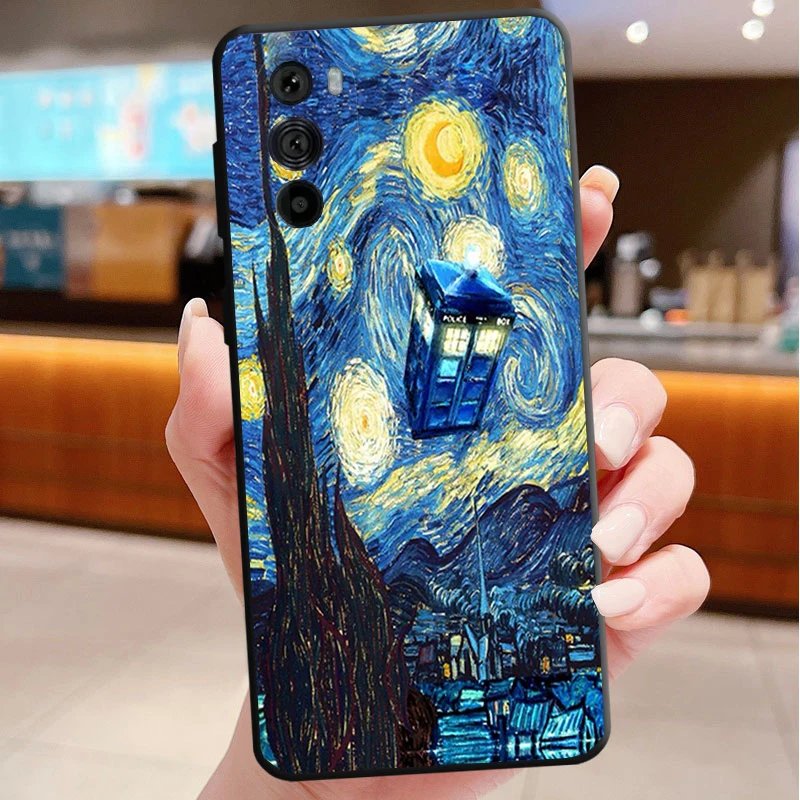

Phone Case For Motorola Edge 50 40 Pro 60 50 40 30 Ultra Neo Fusion Moto G85 G72 G53 G54 G84 G13 G32 Van gogh Starry Night