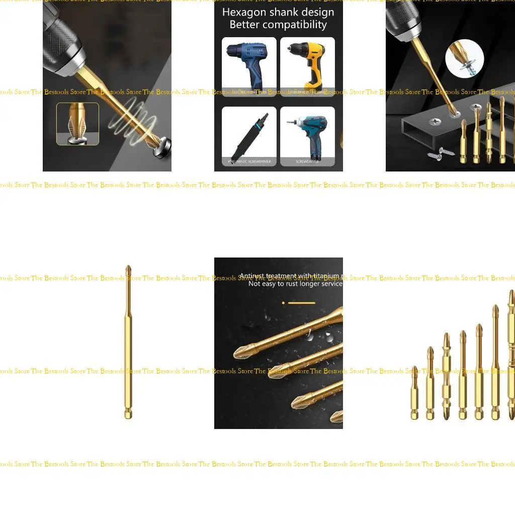 

12pf скрещивает головные буровые биты для различных винтов в домашнем и профессиональном случаях
