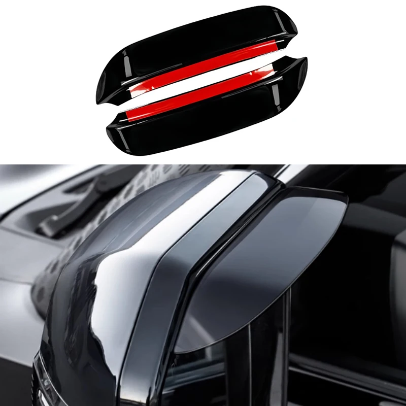 

Car Rearview Mirror Rain Eyebrow Fit for JETOUR Traveler T2 2025 Car Paint Reversing Mirror Rain Shield Modified Accessories