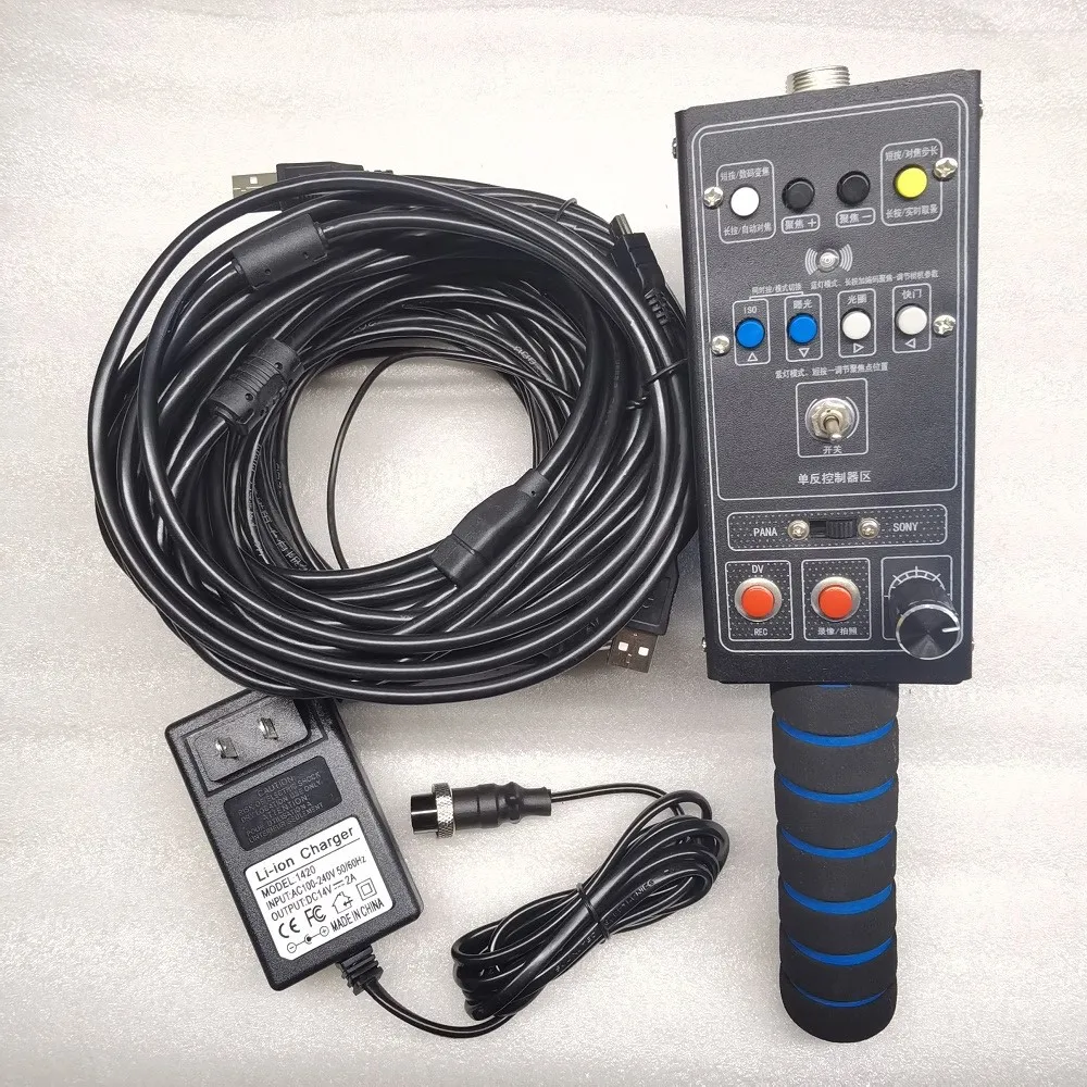 Camera Crane Jib Controller Recording ZoomFocusing Aperture Shutter Sensitivity Adjustment for Canon 5D2 5D3 5D4 6D 60D 7D 700D
