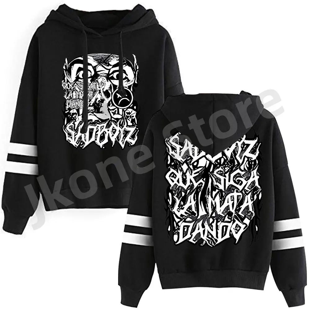 

Junior H Sad Boyz Eyes Pullovers Que Siga La Mata Dando Merch Women Men Fashion Casual Hooded Sweatshirts