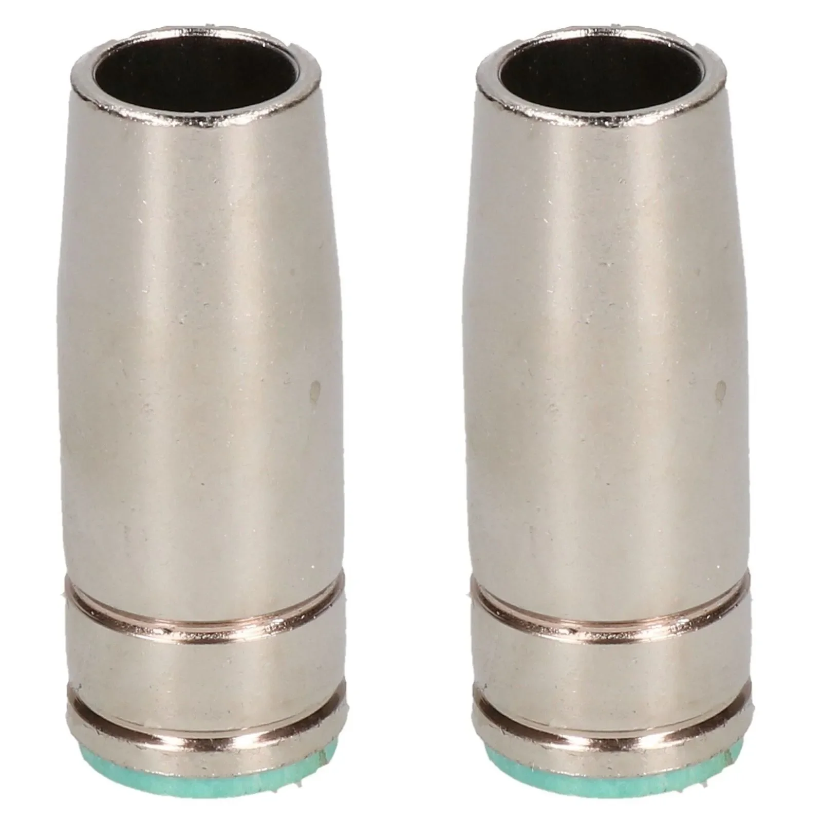 Long lasting 2pcs Conical Nozzle Shroud for Binzel Style Welding Welder MIG MB25 Gas Push On Shielding Accessory