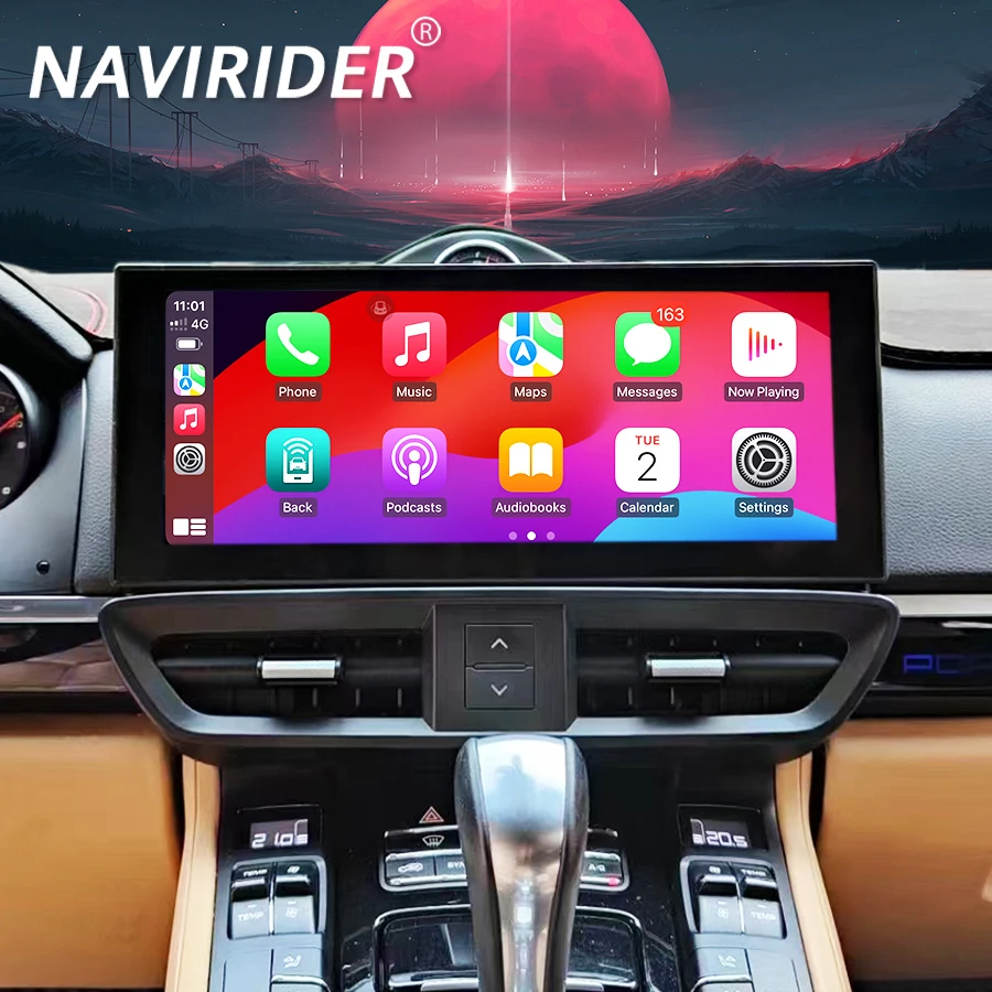 

Carplay 12,3-дюймовый GPS-экран Android для Porsche Cayenne 955 957 958 Pcm3.1 Pcm4.0 2011-2017 Мультимедийный видеоплеер