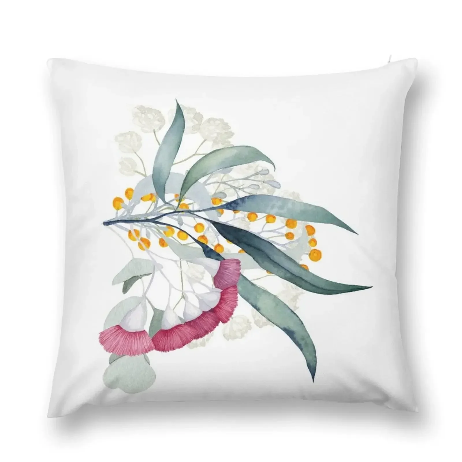 Aussie Gumtree Beauties Throw Pillow Couch Pillows Marble Cushion Cover pillow