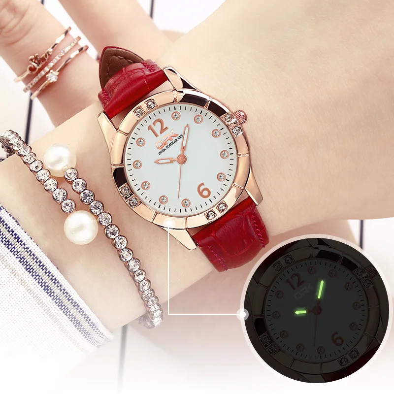 OPK brand watch manufacturers wholesale selling luminous quartz watch women's watch fashion women's watch