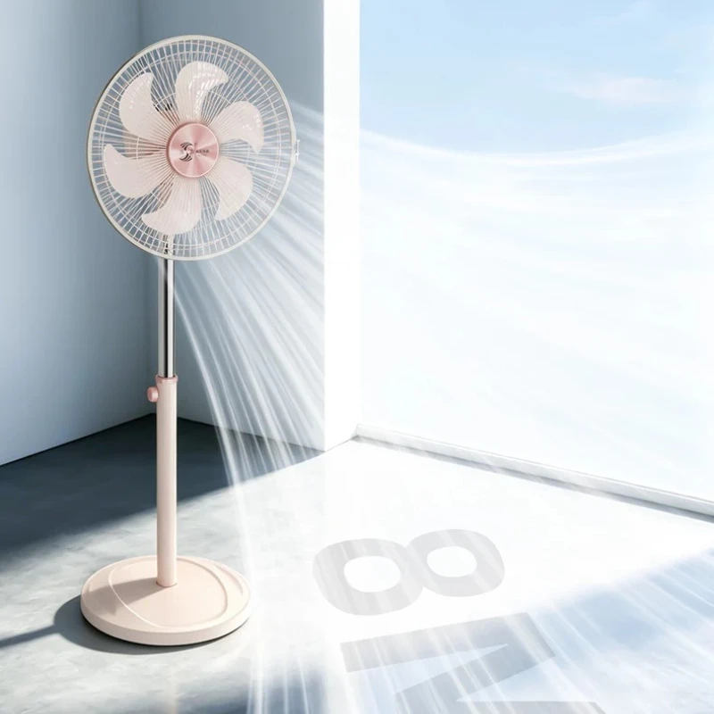 ventilateur-industriel-en-metal-rose-de-14-18-pouces-refroidisseur-d'air-a-90-degres-ventilateurs-electriques-reglables-en-hauteur-ventilateur-de-sol-a-frequence-variable-dc