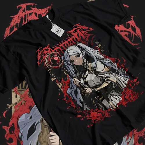 Camiseta Frieren Beyond Journey's End Fern Stark Girl Anime regalos camisa todas las tallas
