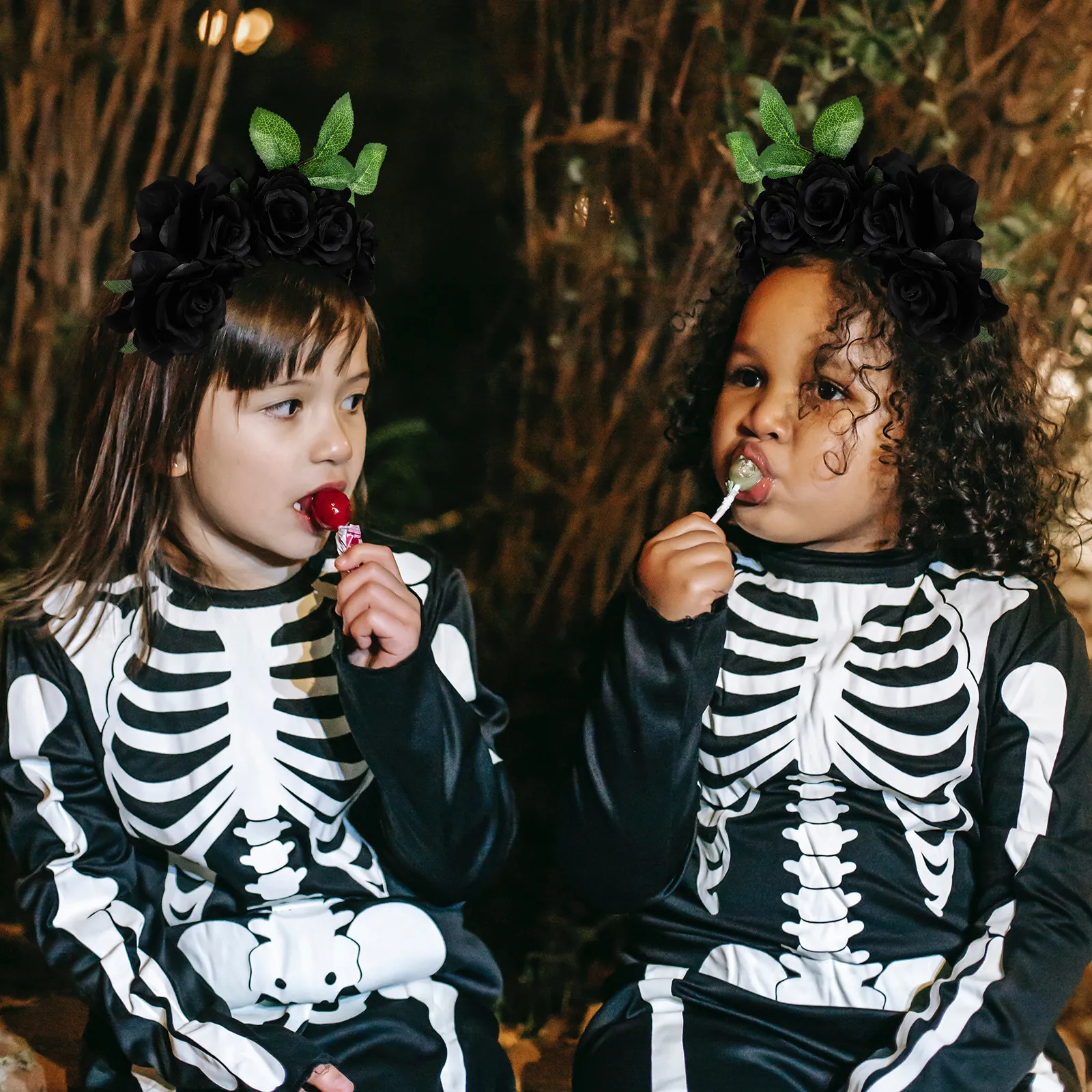 

1Pcs Simulation Rose Headband Halloween Hair Hoop Rose Flower Hairband Party Hair Accessory Halloween Flower Crown Costume Party