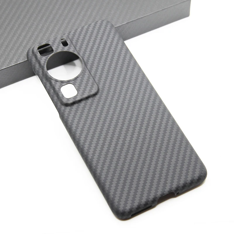 

ZXKE Carbon Case For Huawei P60 Pro Hard Cover Ultralight Ultrathin Comfortable Commercial Aramid Fiber Protective Shell