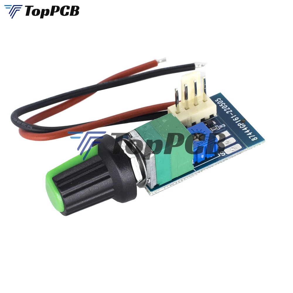 DC 12V PWM Fan Speed Control Switch Module 4 Pin PC Chassis Fan Motor Speed Controller Regulator Governor for Laptop Server Cool