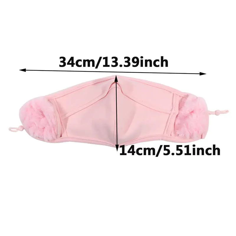 심플한 열 귀마개 마스크, 가을 및 겨울 방풍 양털 겨울 마스크, 봉제 랩 마스크, 사이클링 귀마개, 신제품