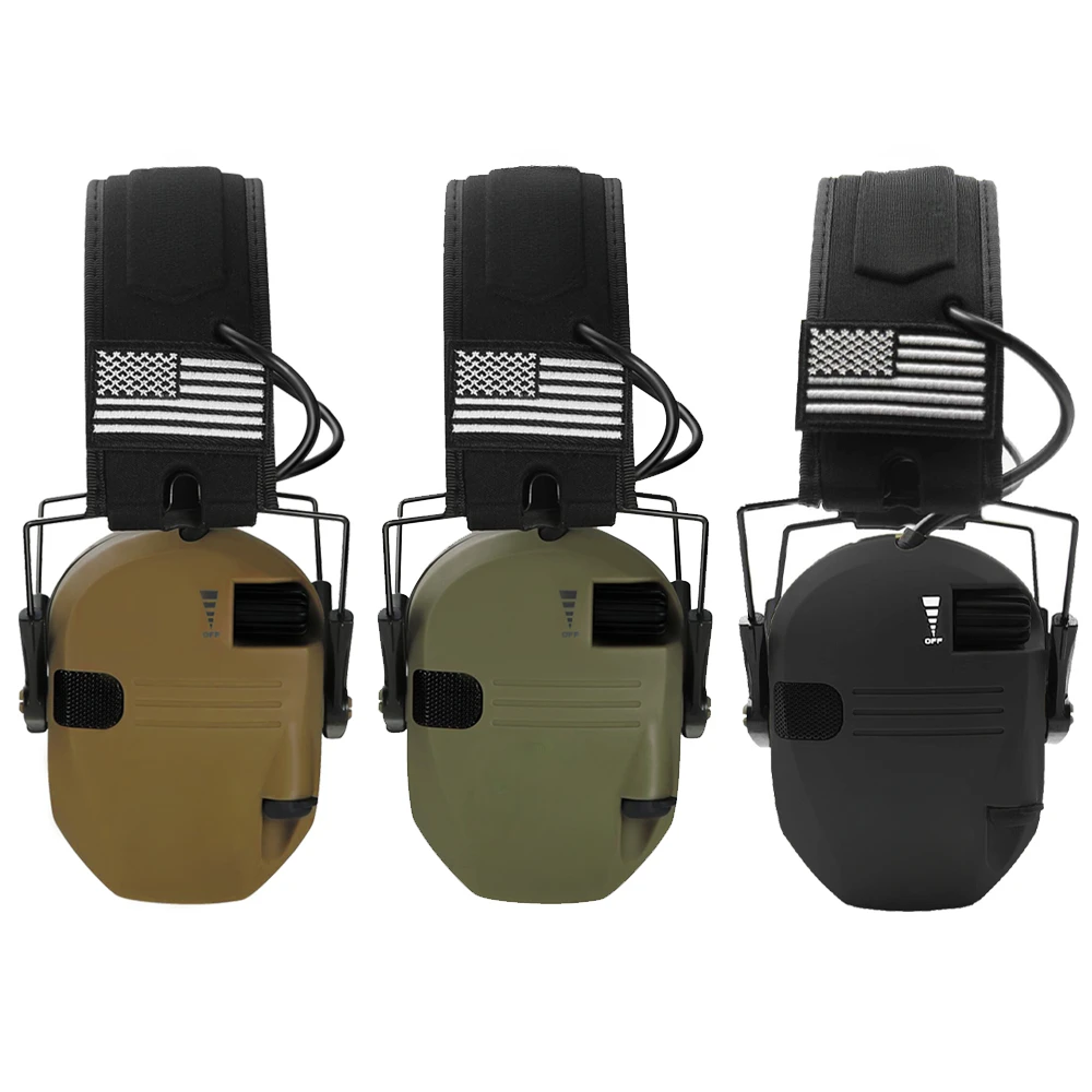 Tactical Bluetooth Shooting Hearing Protector Active Anti-Noise Earmuff Professional Electronic Noise Reduction Headset