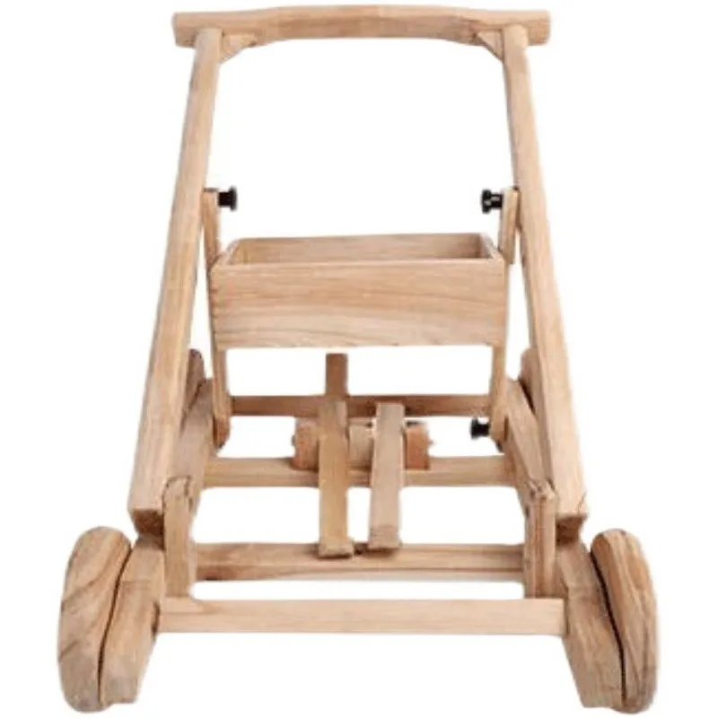 

Original Ecology Baby Walker trolley wooden anti-o-type leg anti-rollover toys 8 months orthotics walker